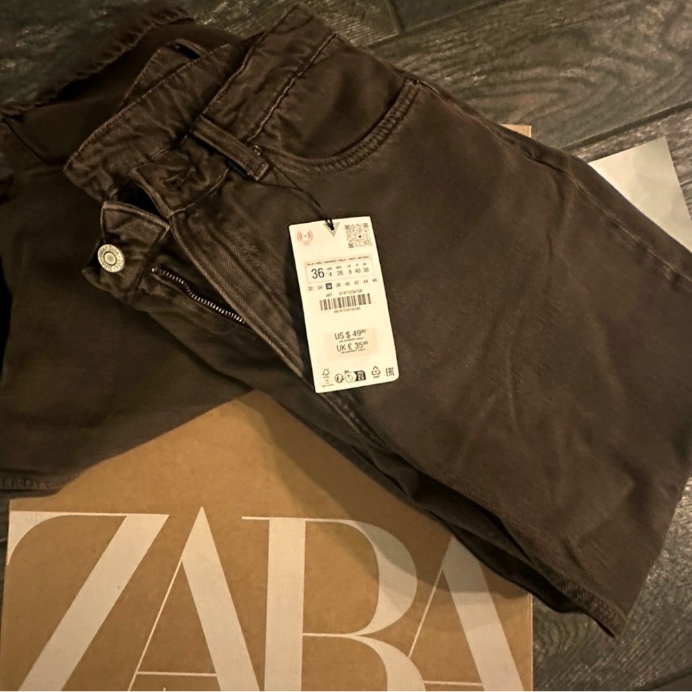 Zara Mid Rise Jeans (27)